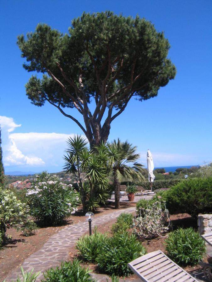 Studio-Appartment In Landhaus Mit Meerblick Porto Azzurro Exterior foto